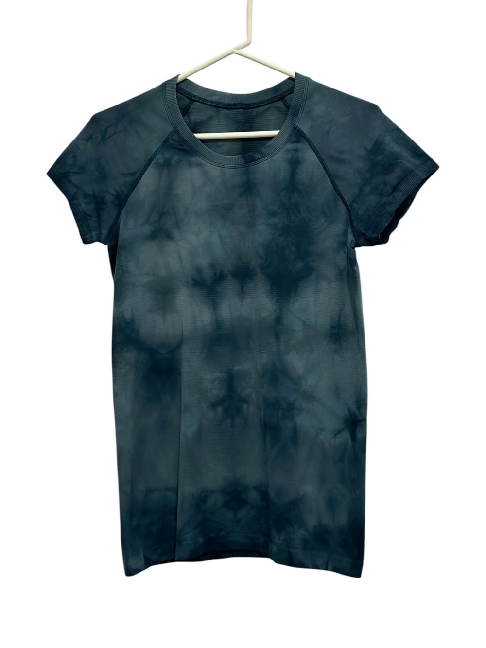 Lululemon Swift Ride Swiftly Shortsleeve Marble Dye Blue Women’s 8